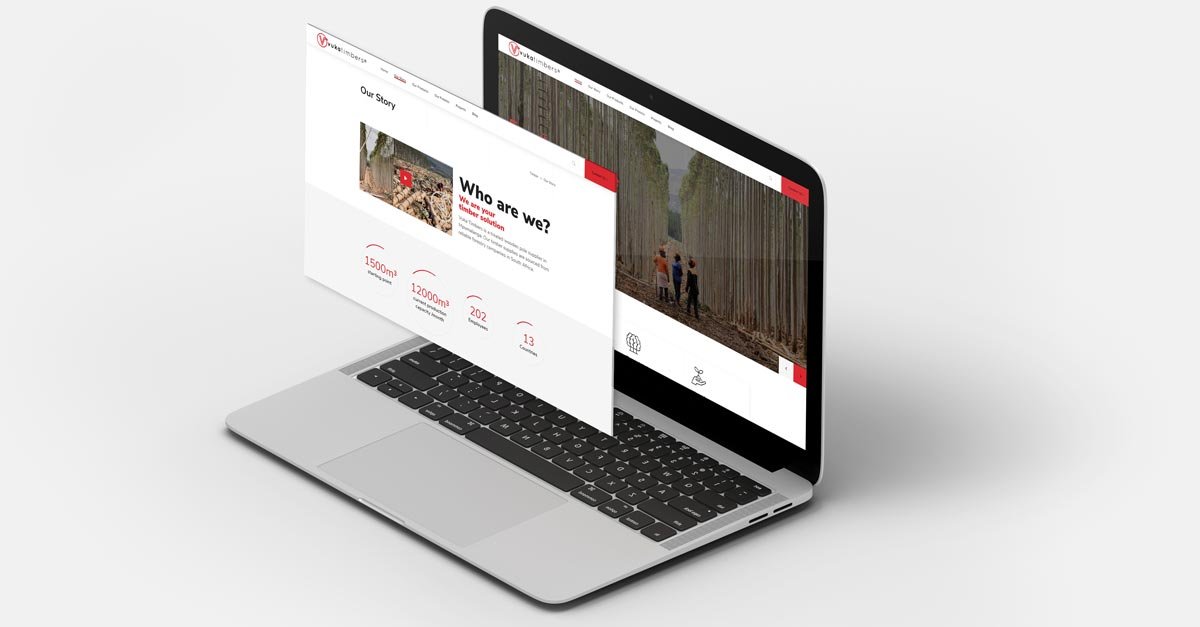 Treated Timber Manufacturing Website Design